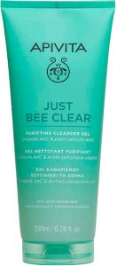 Apivita Gel Καθαρισμού Just Bee Clear για Λιπαρές Επιδερμίδες 200ml