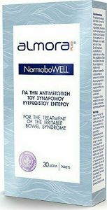 Almora Plus NormoboWELL Συμπλήρωμα για Αντιμετώπιση των Συμπτωμάτων του Σύνδρομου Ευερέθιστου Εντέρου 30 δισκία