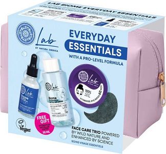 Natura Siberica Promo Lab Biome Everyday Essentials Super Tonic Eye Patche 60 Τεμάχια & Balance Face Serum 30ml & Δώρο Hydration Micellar Water 50ml &  & Δώρο Νεσεσέρ 1 Τεμάχιο