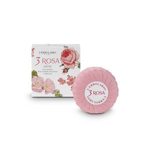 L’ ERBOLARIO 3 Rosa Αρωματικό Σαπούνι 100g