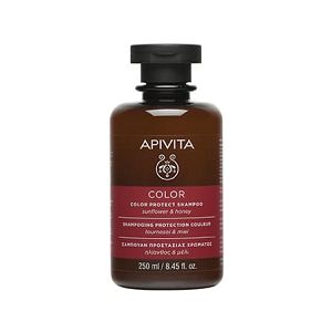 Apivita Color Protect Shampoo with Sunflower & Honey Σαμπουάν Προστασίας Χρώματος με Ηλίανθο και Μέλι 250ml