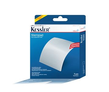 Kessler Steropad Μη Αποστειρωμένες Γάζες 10x10cm 5τμχ