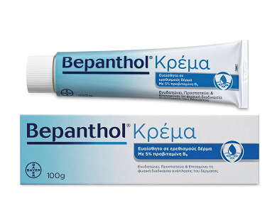 Bepanthol Κρέμα Ανάπλασης & Ενυδάτωσης Για Δέρμα Ευαίσθητο Σε Ερεθισμούς 100gr