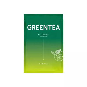 Barulab Green Tea Μάσκα Προσώπου για Ενυδάτωση 23gr