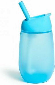 Munchkin Παιδικό Ποτηράκι "Simple Clean" από Πλαστικό Μπλε 296ml για 12m+