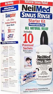 NeilMed Sinus Rinse Σύστημα Ρινικών Πλύσεων για Ενήλικες 10 τμχ