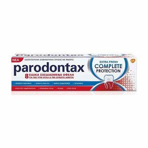 Paradontax Complete Protection Extra Fresh Toothpaste Οδοντόκρεμα Καθημερινής Χρήσης με Φθόριο για Πρόληψη & Αντιμετώπιση της Αιμορραγίας των Ούλων 75ml