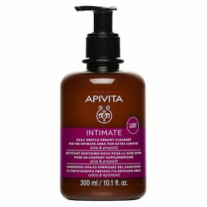 Apivita Intimate Lady Κρέμα για Καθαρισμό της Ευαίσθητης Περιοχής με Χαμομήλι & Πρεβιοτικά 300ml