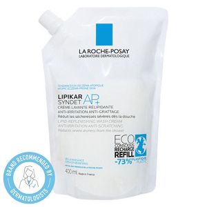 La Roche Posay Lipikar Syndet Ap+ Γαλάκτωμα για τα Μαλλιά Κατάλληλο για Ατοπική Επιδερμίδα 400ml