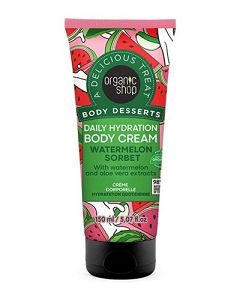 Organic Shop Body Desserts Watermelon Sorbet Ενυδατική Κρέμα Σώματος 150ml