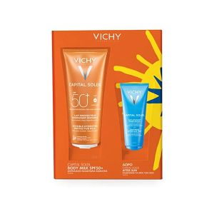 Vichy Promo Capital Soleil Αντηλιακό Γαλάκτωμα Σώματος Spf50+, & After Sun