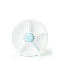 GoBe Παιδικό Πιάτο Φαγητού Snack Spinner Large Macaron Blue