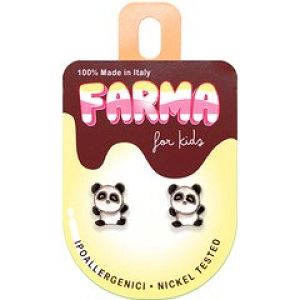 Farma Bijoux Υποαλλεργικά  Σκουλαρίκια for Kids Panda