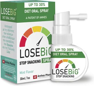 Amhes Pharma Losebig Spray Συμπλήρωμα για Αδυνάτισμα 30ml Μέντα