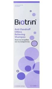 Biotrin Anti-Dandruff Oilles Relieving Σαμπουάν κατά της Πιτυρίδας & της Λιπαρότητας 150ml
