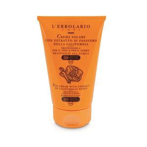L' Erbolario Crema Solare Viso e Corpo Αντηλιακή Κρέμα για Πρόσωπο & το Σώμα Travel size SPF50+ 75ml