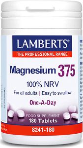 Lamberts Magnesium 375 180tabs