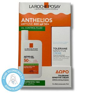 La Roche Posay Anthelios UVMune 400 Σετ με Αντηλιακό Προσώπου SPF50 2τμχ