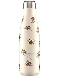 Chilly's E.B Bumblebee Blue Wing Μπουκάλι Θερμός Μπεζ 500ml