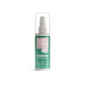 Salt of the Earth Melon & Cucumber Vegan Αποσμητικό, Επαναγεμιζόμενο Spray 100ml