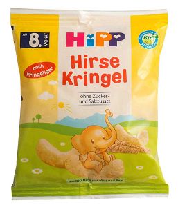Hipp Παιδικά Γαριδάκια Χωρίς Ζάχαρη 30gr για 10+ μηνών