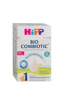Hipp Γάλα σε Σκόνη Bio Combiotic 1 με Metafolin 0m+ 600gr χωρίς Γλουτένη