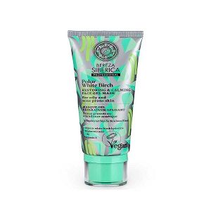 Natura Siberica Bereza, Ενυδατική τζέλ μάσκα Αποκατάστασης & Εξισορρόπησής, για λιπαρή και ακνεϊκή επιδερμίδα, 100ml