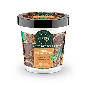 Organic Shop Body Desserts Vanilla Whipped Cream, Ενυδατική κρέμα σώματος  Βανίλια Σαντιγύ, 450 Ml
