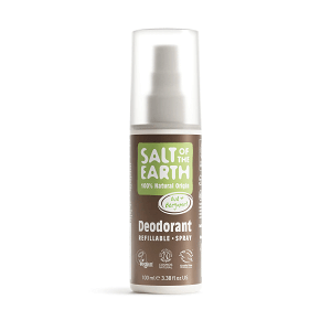 Salt of the Earth Oud & Bergamot Vegan Αποσμητικό, Επαναγεμιζόμενο Spray 100ml
