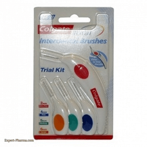Colgate Total Trial Kit Μεσοδόντια Βουρτσάκια με Λαβή 4τμχ