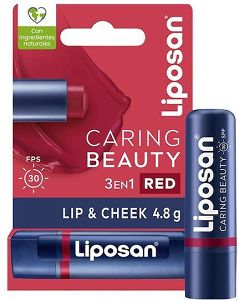 Liposan Beauty Lip Balm SPF30 Red 4.8gr