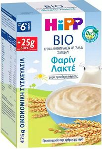Hipp Βρεφική Κρέμα Φαρίν Λακτέ 450gr για 6+ Μηνών