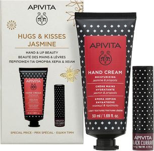 Apivita Hugs & Kisses Σετ Περιποίησης για Ενυδάτωση Jasmin 2τμχ