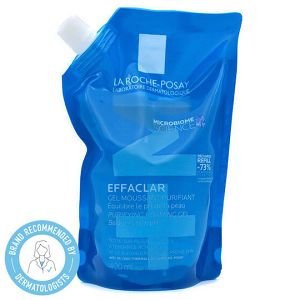 La Roche Posay Effaclar Refill Gel Καθαρισμού Προσώπου για Ακνεϊκές Επιδερμίδες 400ml