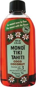 Monoi Tiki Tahiti Monoi Oil Coco Coconut SPF3 120ml