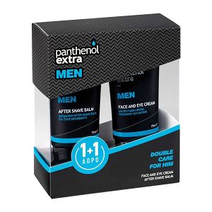 Panthenol Extra Set Panthenol Extra Men Face & Eye Cream 75ml + Δώρο Panthenol Extra Men After Shave Balm 75ml
