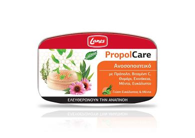 Lanes Propolcare Καραμέλες ευκάλυπτος & μέντα 54gr