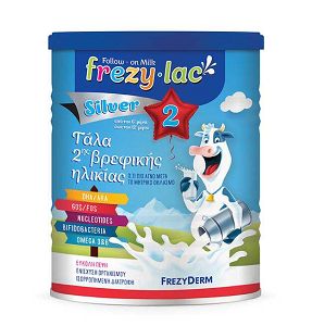 Frezyderm Frezylac Silver No2 Αγελαδινό Γάλα σε Σκόνη 6 - 12 μηνών 400gr