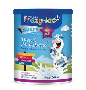 Frezyderm Frezylac Silver No3 Πίνω & Μεγαλώνω Αγελαδινό Ρόφημα σε Σκόνη από 12 μηνών 400gr