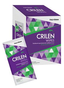 Frezyderm Crilen Wipes Ενυδατικά Μαντηλάκια για Προστασία από Τσιμπήματα Εντόμων 20 Τεμ(Ατομ.Φακ)