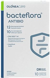 Bacteflora Antibio με Προβιοτικά και Πρεβιοτικά 10 κάψουλες