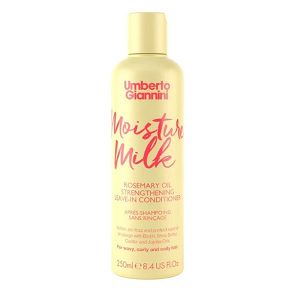 Umberto Giannini Strong Curls Μαλακτική Κρέμα Χωρίς Ξέβγαλμα με Ενυδατικό Γαλάκτωμα & Έλαιο Δεντρολίβανου 250ml