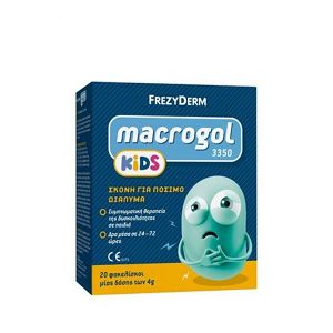 Frezyderm Macrogol Kids Συμπτωματική Θεραπεία της Δυσκοιλιότητας Παιδιών σε Σκόνη 20x4gr