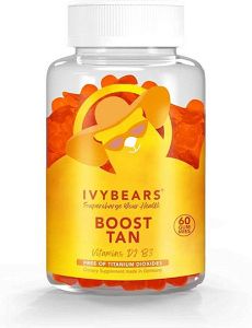 IvyBears Boost Tan Συμπλήρωμα Διατροφής για βελτιστοποίηση του μαυρίσματος 60 ζελεδάκια
