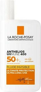 La Roche Posay Anthelios Uvmune 400 Invisible Fluid With Perfume Αντηλιακή Κρέμα Προσώπου SPF50 50ml