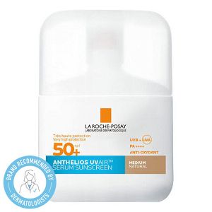 La Roche Posay Anthelios UVAIR Αντηλιακό Προσώπου SPF50+ με Χρώμα Medium Natural 50ml