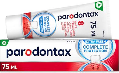Parodontax Complete Protection Extra Fresh Toothpaste Οδοντόκρεμα Καθημερινής Χρήσης με Φθόριο για Πρόληψη & Αντιμετώπιση της Αιμορραγίας των Ούλων 75ml
