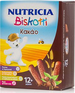 Nutricia Biskotti με Γεύση Σοκολάτα 180gr για 12+ μηνών