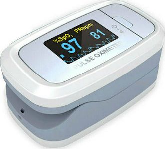 Matsuda CMS50D1 Παλμικό Οξύμετρο Δακτύλου με Θήκη Γκρι
