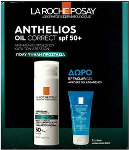 La Roche Posay Anthelios Oil Correct Σετ με Αντηλιακή Κρέμα Προσώπου